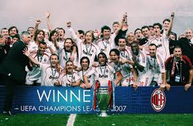 Uefa Champions League Final 2007 Winner Winners Acmilan Championsleague Italy Soccer Champions League 2007 Champions League Final Uefa Champions League