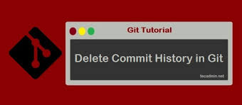 If you want to delete everything (.git folder, files and folders), just delete the whole directory. How To Delete Commit History In Github Tecadmin