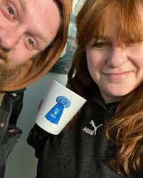 Sitting here with two bona fide pieces of hog shit. They're mad 'cause I  won Best Hog at the hog shit snarfing contest, but I'm not mad, 'cause  we're all loads of