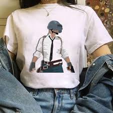 30 days free exchange or return Buy Pubg Character Video Games Garena Free Fire Clipart Anime Printing Womens T Shirt Summer Street Casual Stretch Slim Tees Basic Couple Tshirs At Affordable Prices Free Shipping Real Reviews With Photos