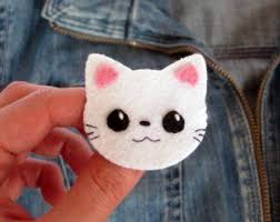 Etsy El Yapimi Her Seyi Satin Almak Ve Satmak Icin Yeriniz Felt Brooch Felt Crafts Felt Ornaments