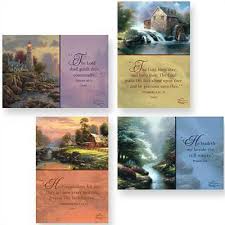 Including a poem on a prayer card is a great option for those who are not religious but still want to create a nice keepsake for the funeral's attendants that honors their lost loved one. Thomas Kinkade Painter Of Light Boxed Praying For You Cards 081983242601
