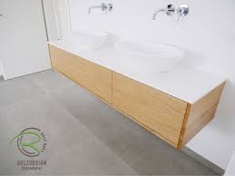 Waschtischunterschrank Holz Schreinerei Holzdesign Rapp Geisingen