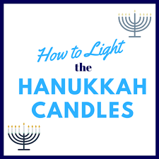 How To Light The Hanukkah Candles Hanukkah Candles First Night Of Hanukkah Hanukkah Lights
