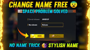 Here are the steps to change the character name in free fire: Change Name In Free Fire Free Fire Name Space Free Fire No Name Trick How To Change Name In Ff Youtube