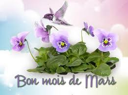Un nouveau mois s'installe: le mois de MARS, le mois de la FEMME. Nous  souhaitons &agrave; toutes et &agrave; tous un excellent nouveau mois et &agrave; toutes les  femmes bon mois de