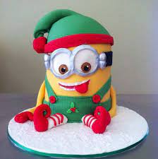 That doesn't mean they can't be. Minion Christmas Cake Funny Santaletter Christmas Cake Designs Christmas Cake Decorations Christmas Cake