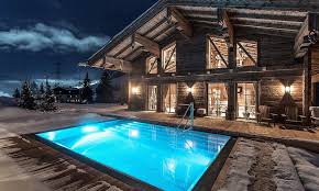 Luxury Chalet Austria Haus Mieten Hauswand Luxus