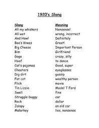 Of or pertaining to slang; Image Result For 20 S Slang Gossip Slang Words 1920s Slang 20s Slang