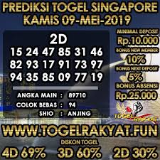 Prediksi Angka Keramat Singapore Kamis 09 Mei 2019 By Media Rakyat Medium