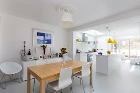 Vaulted ceilings are a desirable architectural feature and can allow for some interesting lighting choices in your home. Resi On Twitter Large Open Plan Space Check Floods Of Natural Light Check Simple Colour Scheme Check Yellow Pendant Lights Check Incredible Kitchen Diner Check Check Check Designed By Team Resi Https T Co Yecquvzvmj