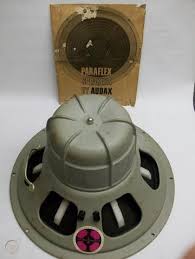 Free support for loudspeaker projects, sourcing oem speaker building supplies, and passive crossover design. Paraflex By Audax A 150x 15 Coaxial Speaker Vintage 115048266