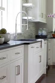 Pin By Megan Mcgraw On Kitchens Kitchen Details Modern White Kitchen Cabinets Contemporary Kitchen Cabinets Kitchen Cabinets And Backsplash