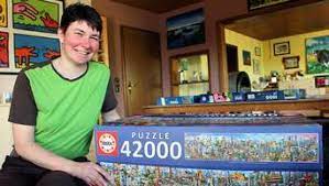 High quality 5000 piece cardboard jigsaw puzzle. Extrempuzzlerin Jordis Schuch Interessant Wird Es Erst Ab 5000 Teilen Rotenburg Bebra