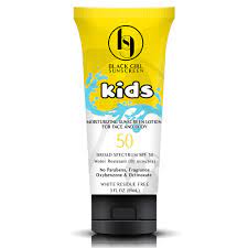 Remember to use other uv apply sunscreen at the end of your am skincare routine. Bgs Kids Spf 50 Black Girl Sunscreen