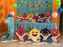Miscellaneous Baby Shark Room Decor Baby Boy 1st Birthday Party Shark Theme Birthday Shark Themed Birthday Party
