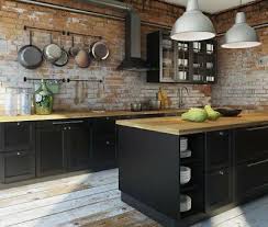 The homeowner's vision was realized: Ikea Laxarby Kitchen Cabinet Doors Black Brown Sektion Ebay