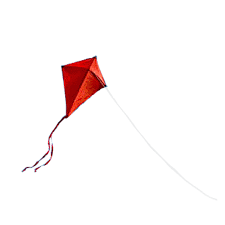 Red Kite Cutout By Me Kite Designs Kite Tattoo Kite