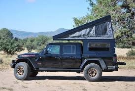 The camper shell is a monocoque design and is made using a modular mold system. All In One At Summit Habitat Camper For Jeep Gladiator Is Built To Go Off Grid