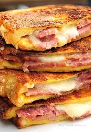 Grilled cheese recipes ham swiss cheese recipes. Monte Cristo Sandwich Recipe She Wears Many Hats