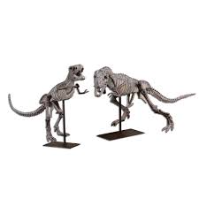 Dinosaur art steel sculpture skeletons public art dinosaurs larry sculpting paleo creatures. Metal T Rex Sculpture Santa Barbara Design Center