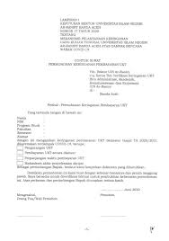Surat Keputusan Rektor Tentang Mekanisme Keringanan Ukt Selama Pandemi Covid Program Studi Ilmu Administrasi Negara