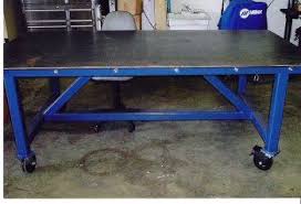 Miller Welding Projects Idea Gallery Weldingtable Mesa De Soldadura Mesas De Trabajo Estanteria Hierro Y Madera