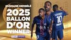 Ballon d'Or 2025: Dembélé Crowned As World's Best Footballer! - YouTube