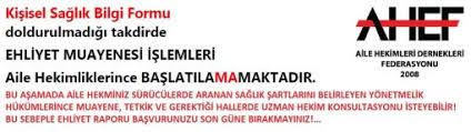 Ehliyet Icin Saglik Raporu Alacaklarin Dikkatine