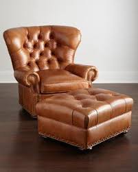 Free shipping on orders over $35. All Furniture At Horchow Tufted Leather Chair Tufted Leather Ottoman Leather Chair