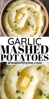 Garlic Mashed Potatoes With Sour Cream Recipe In 2020 Garlic Mashed Potatoes Garlic Mashed Easy Potato Recipes