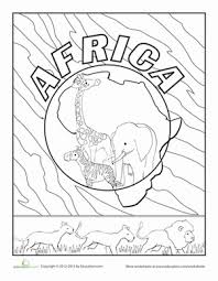 Some of the coloring page names are another similar but sleeker looking political map of africa in africa. Africa Worksheet Education Com