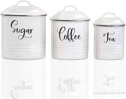 Wayfair kitchen canister sets, canister sets for kitchen counter, unique kitchen canister sets, walmart canister sets, amazon kitchen canister kitchen canister sets country design inspiration home source inertiahome.com. Amazon Com Home Acre Designs Collection Canister Sets For Kitchen Counter Farmhouse Kitchen Decor Rustic Kitchen Canisters Set Of 3 Farmhouse Canisters Sets Kitchen White Airtight Food Storage Coffee Sugar Tea Home Improvement