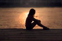 Image result for images lonely girl silhouette