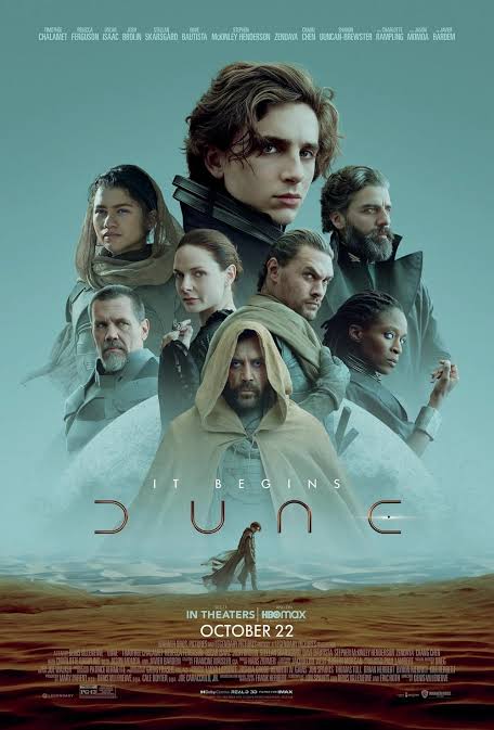 Dune Part One 2021 Poster