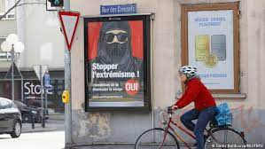 The arab version of the burqa is called the boshiya, and is usually black in color. Swiss Narrowly Pass Muslim Burqa Ban News Dw 07 03 2021