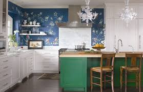 Installing wallpaper on the kitchen walls is pretty uncommon for some people, let alone decorating the whole space. 6 Kitchen Wallpaper Ideas We Love