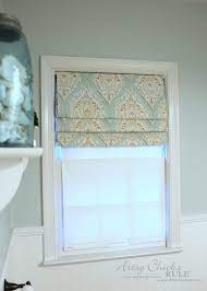 (for example, if the narrowest measurement is 24 9/16, round down to 24 1/2. No Sew Faux Roman Shade Make In A Hour Artsy Chicks Rule
