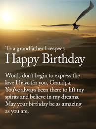 Anything realy, for my grandpa's birthday, i usually get him a cardigan, pair of socks and some slippers and he was really happy. To An Amazing Grandpa Happy Birthday Wishes Card Birthday Greeting Cards By Davia