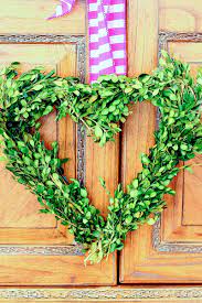 Small mini preserved boxwood heart shaped wreath for christmas valentines mothers day, gift, housewarming, wedding pews, home decor, green w/sheer ivory ribbon, handmade. Easy Boxwood Heart Wreath Duke Manor Farm