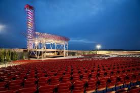 In november 2012, an observation tower was built that stands 77 m (251 ft) above the racetrack. Observation Tower Austin Circuit Of The Americas E Architect