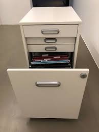 Ikea Galant Rollcontainer Mit 4 Schubladen In Weiss Sehr Guter Zustand Eur 50 00 Picclick De