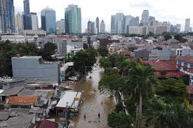 Gedung yang punya ciri khas semakin jelas di malam hari. Climate Change Cause Of Greater Jakarta Floods Bmkg Says City The Jakarta Post
