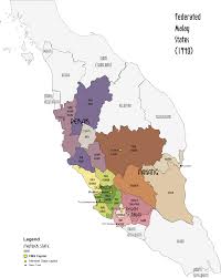 The malay language, also known locally as bahasa melayu, is an austronesian language spoken by the malay people who reside in the malay peninsula, southern thailand, the philippines, singapore. Map Of The Federated Malay States 1940 Clip Art Image Clipsafari