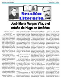 En 1900 vargas vila edita en roma ibis, una novela de estilo d'annunziano, célebre por los suicidios que la leyenda. Jose Maria Vargas Vila O El Retono De Hugo En Monimbo
