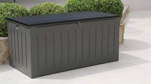 Die geräumige gartenbox ist ideal zum verstauen von kissen, auflagen, decken, spielzeug und anderen gegenständen. Garten Gut Kissenbox 830 Liter Grosse Kissenbox Zur Platzsparenden Und Schutzenden Aufbewahrung Von Sitzpolstern Uvm Online Kaufen Otto