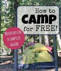 We did not find results for: How To Camp For Free Free Camping Hacks Six Figures Under