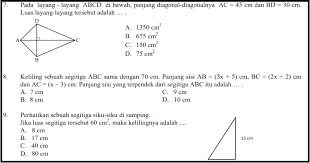 Soal Pat Ukk Mtk Kelas 7 Jawaban K 13 Th 2019 Yudi Setiawan
