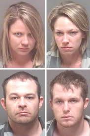 Brothers, sisters arrested in meth bust at Eva