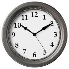 Bei wanduhren kommt es immer auf das äußere erscheinungsbild an, welches kaufentscheidend ist. Sondrum Wanduhr Grau 35 Cm Ikea Deutschland
